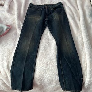 Straight cut jeans